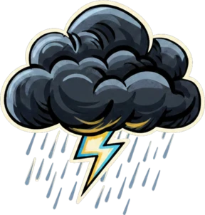 RainStorm thundercloud logo